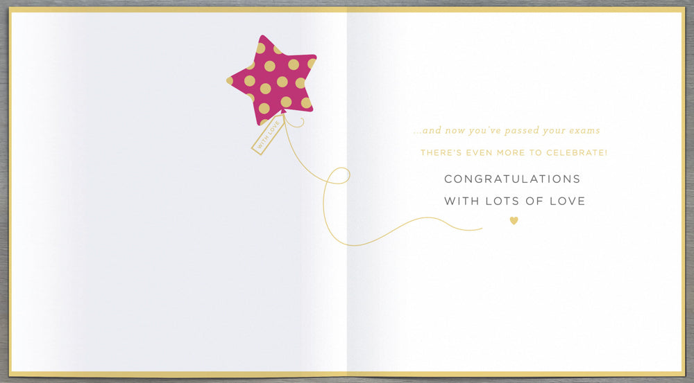 Graduation Card Daughter - Exam