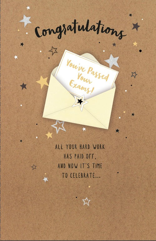 General Graduation Card - Exam