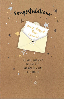 General Graduation Card - Exam