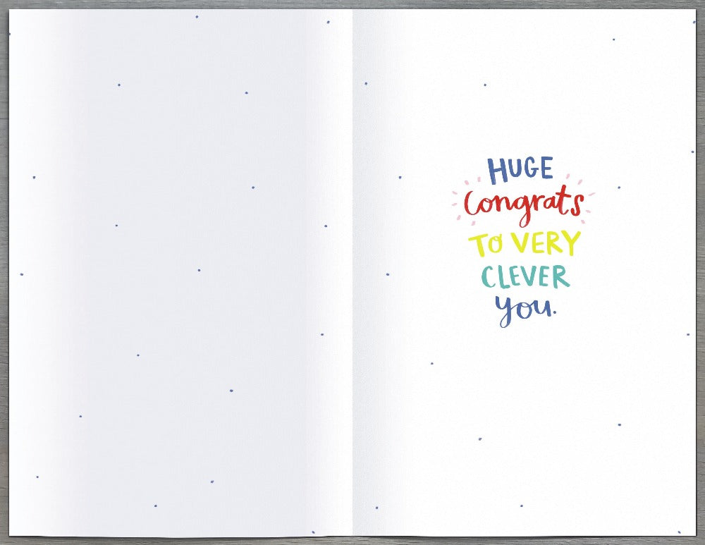 Funny Graduation Card - Exam