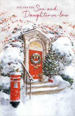 Son And Daughter In Law Christmas Card