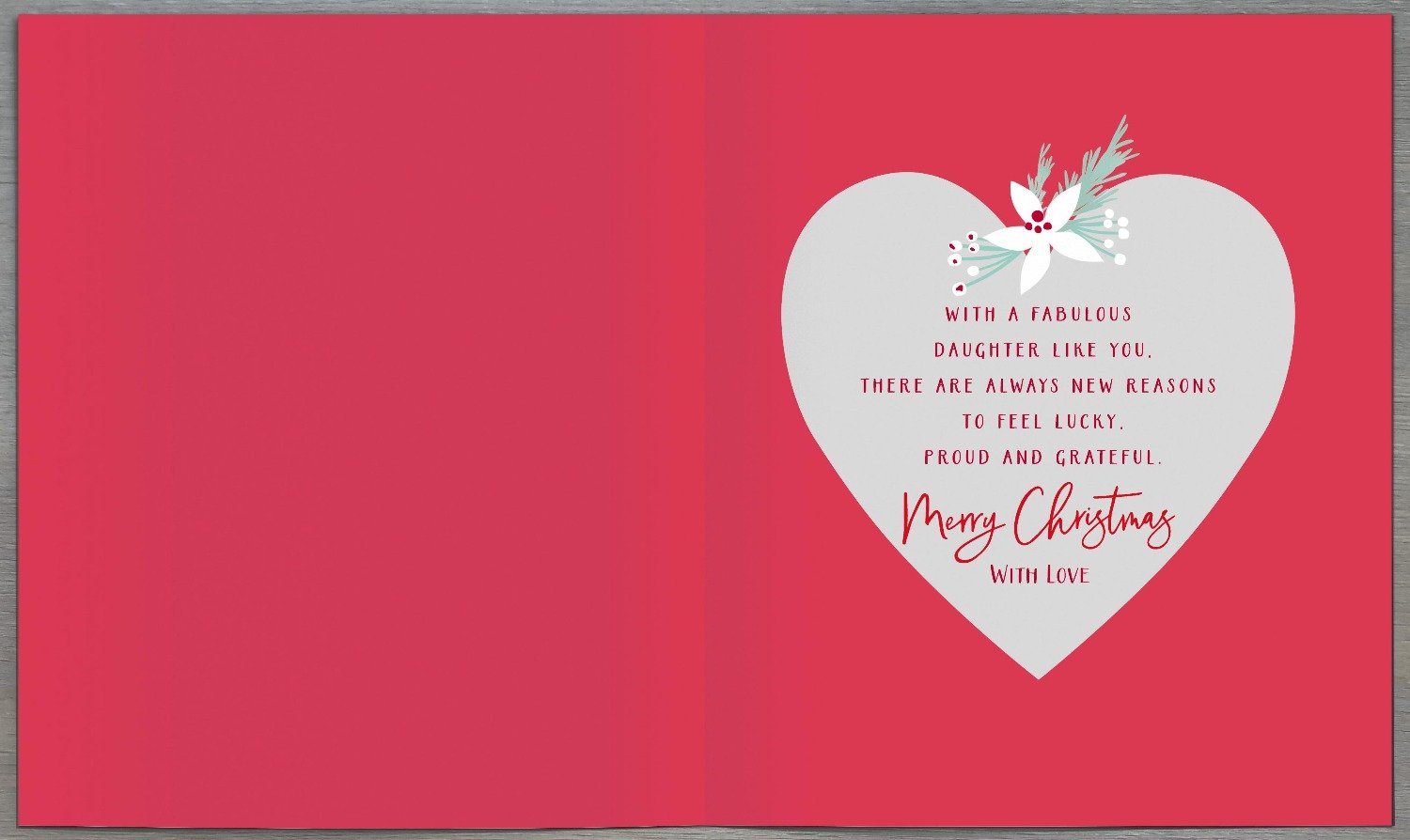 Daughter Christmas Card