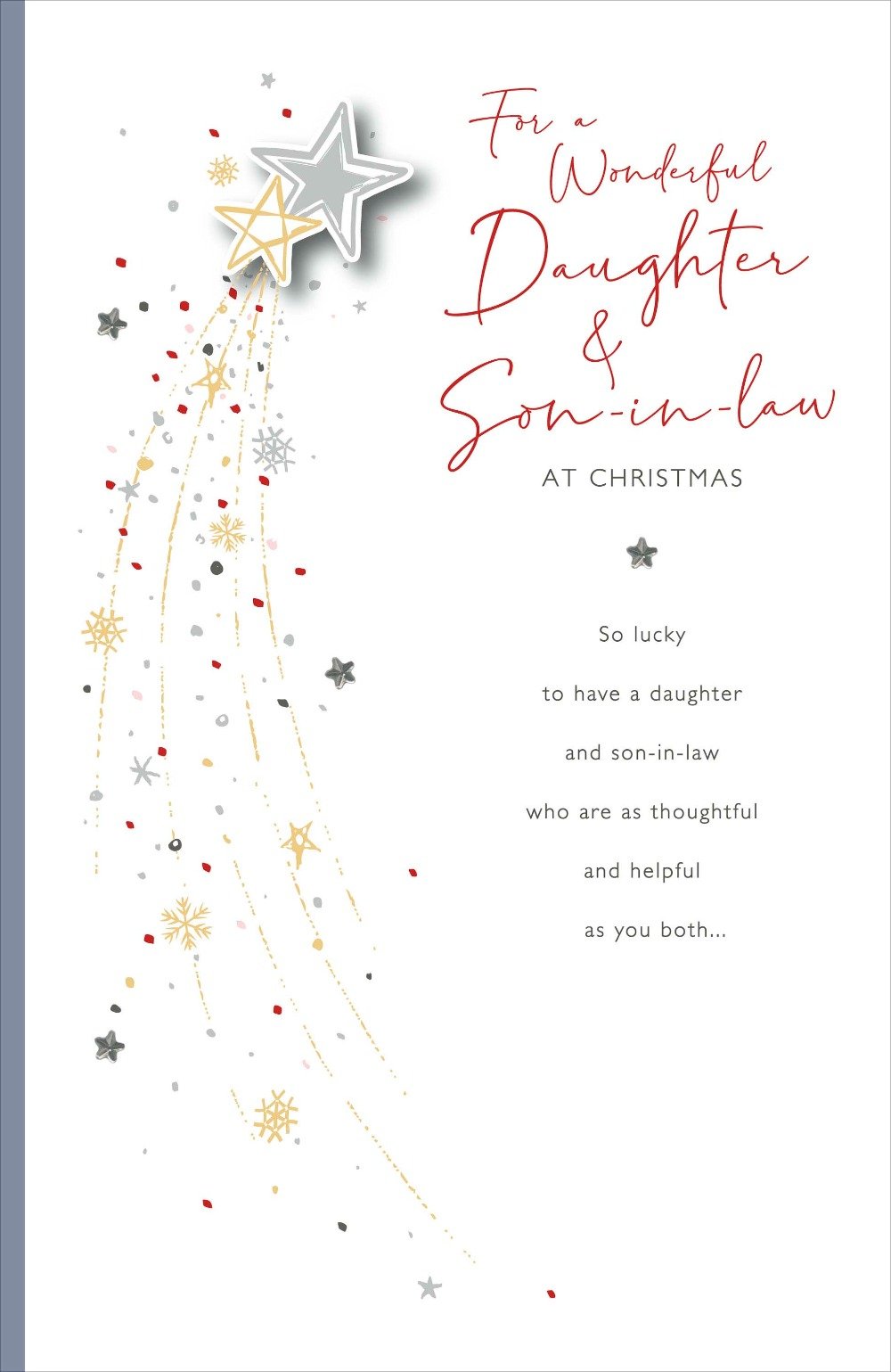 Daughter And Son In Law Christmas Card