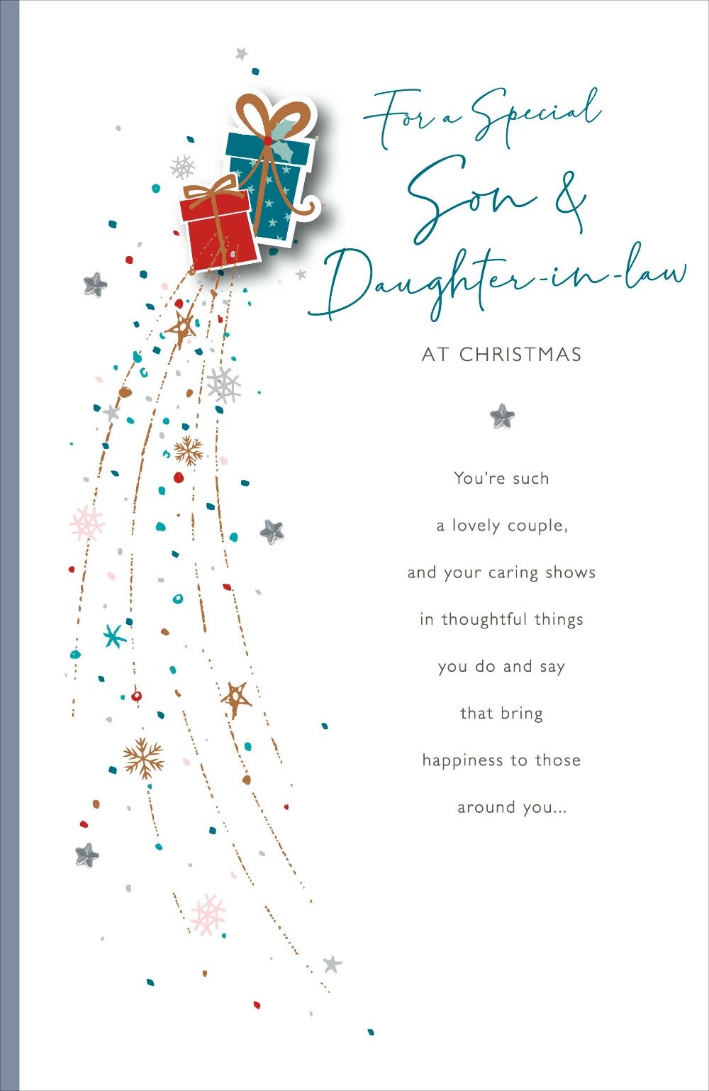 Son And Daughter In Law Christmas Card