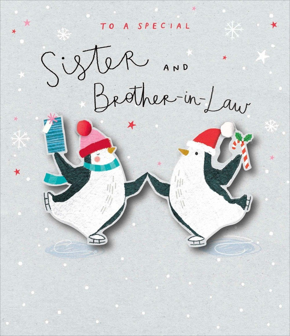 Sister And Brother In Law Christmas Card