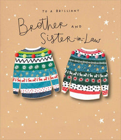 Sister And Brother In Law Christmas CardBrother And Sister In Law