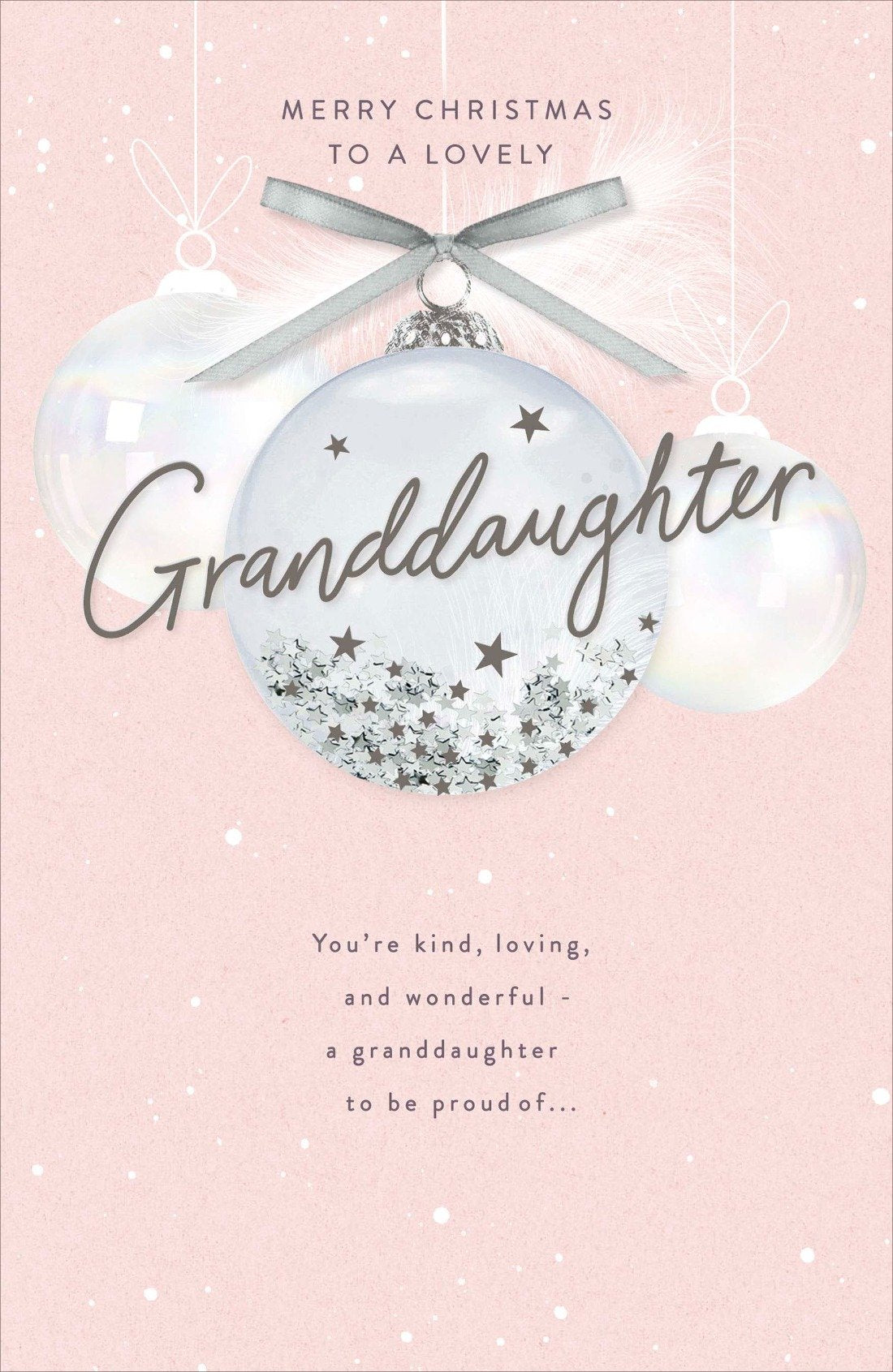 Granddaughter Christmas Card
