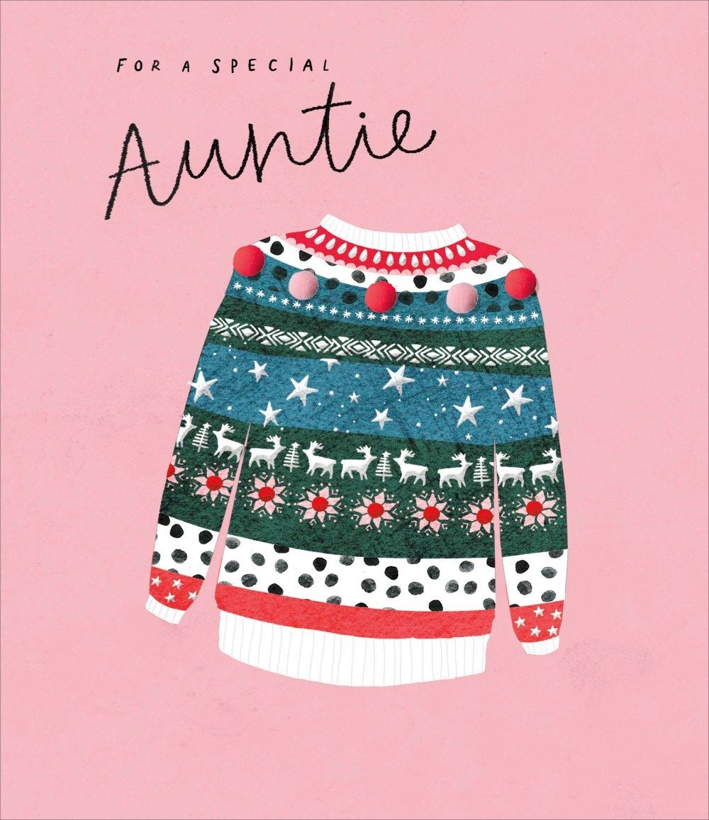 Aunt Christmas Card