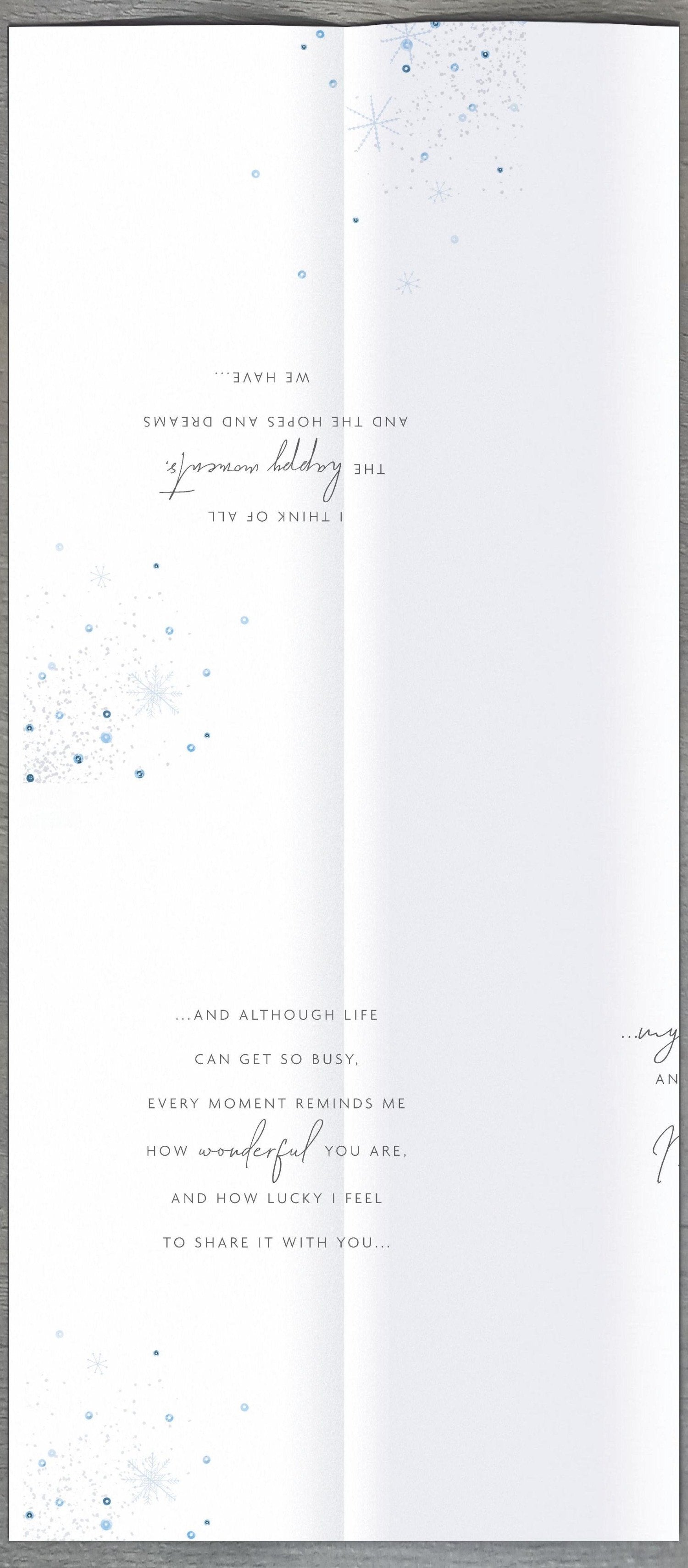 Husband Christmas Card