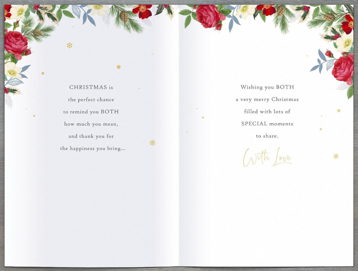 Special Couple Christmas Card