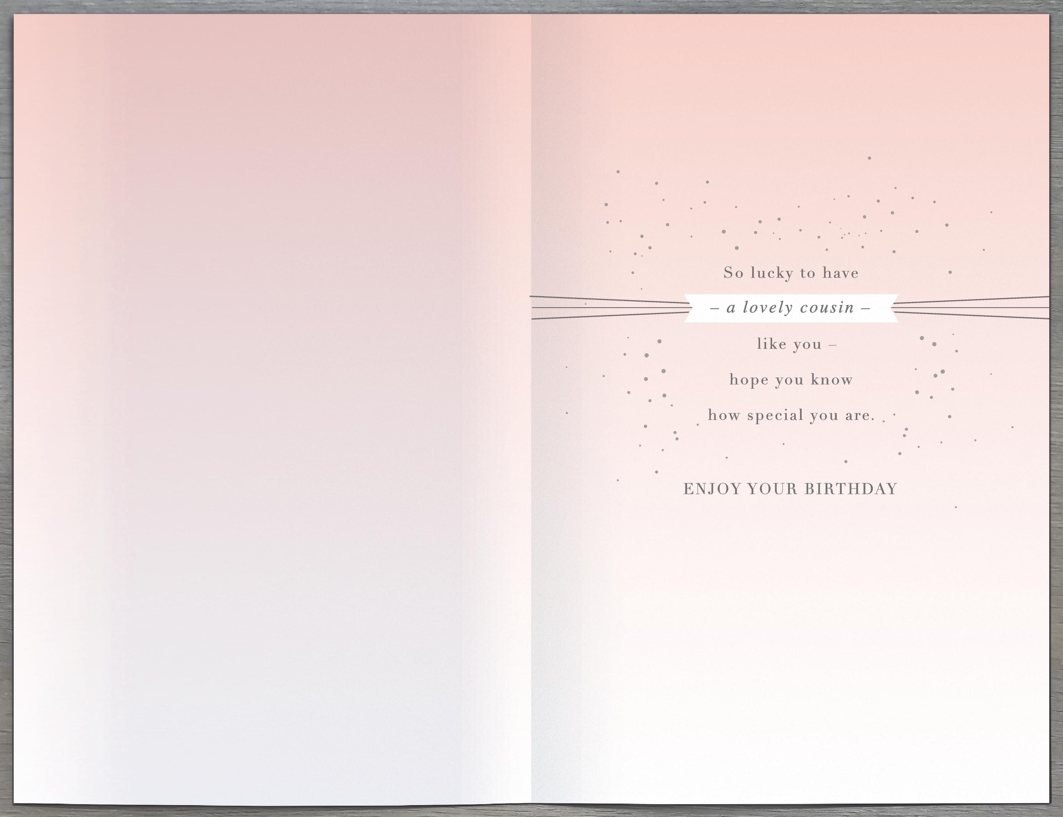 Birthday Card - Cousin