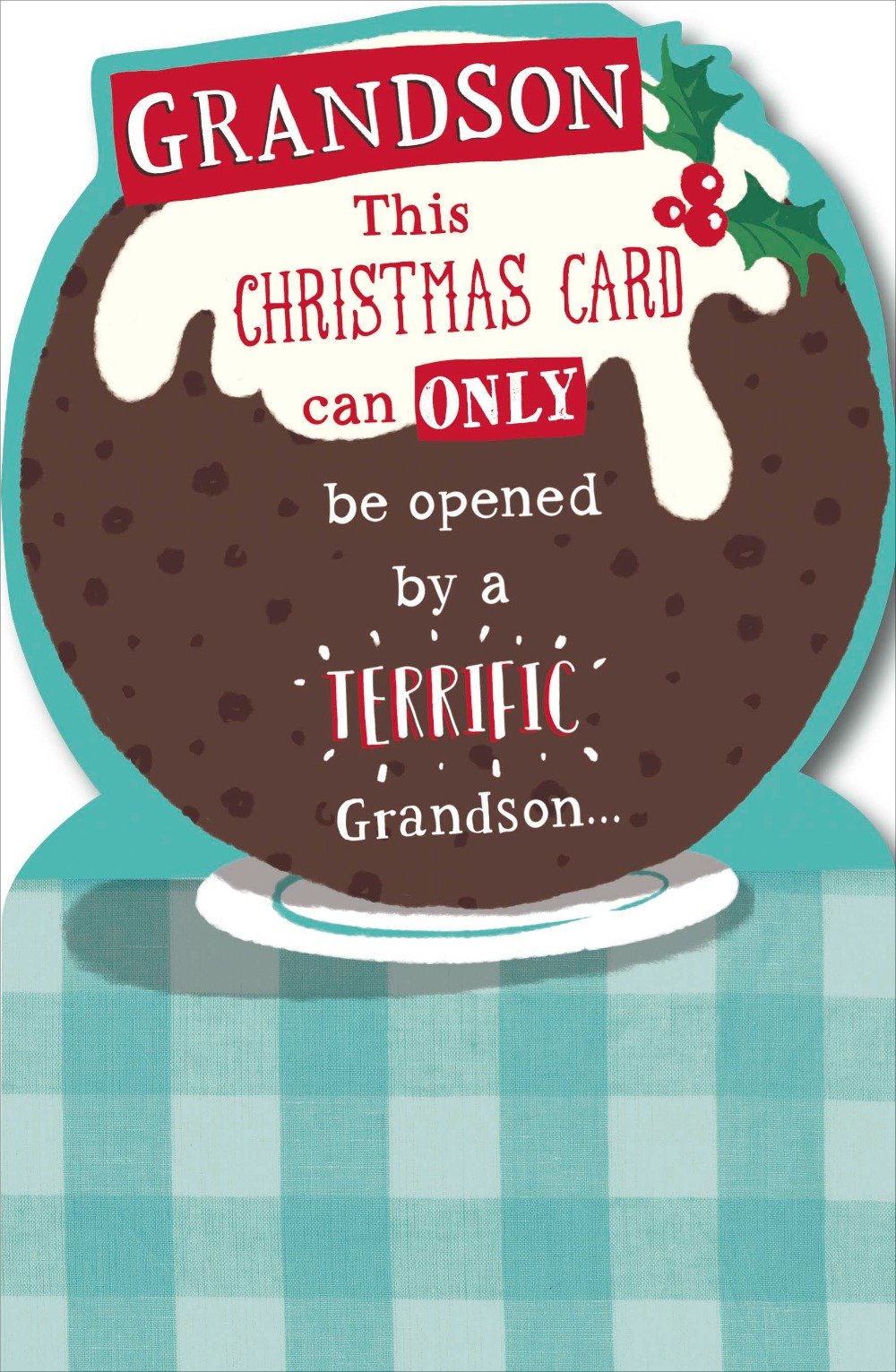 Grandson Christmas Card