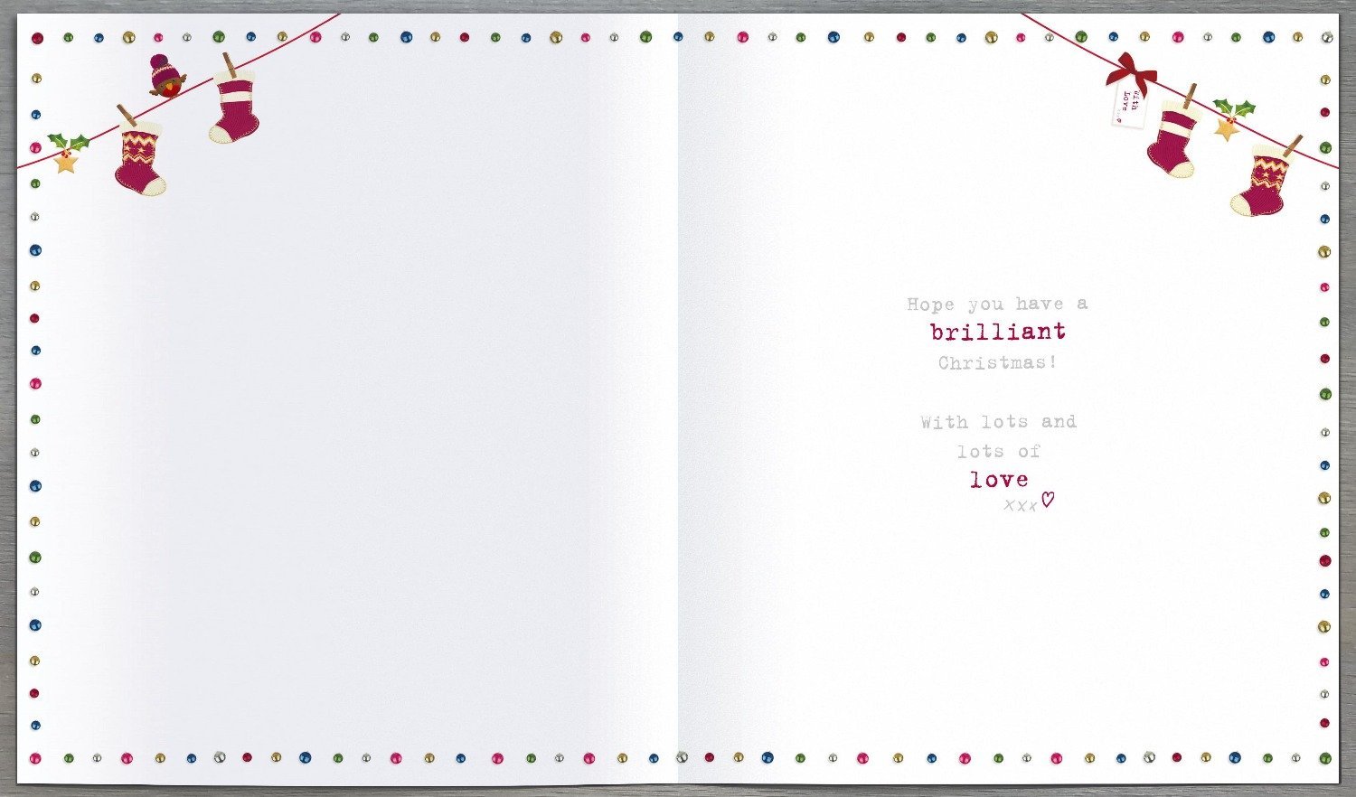 Sister Christmas Card