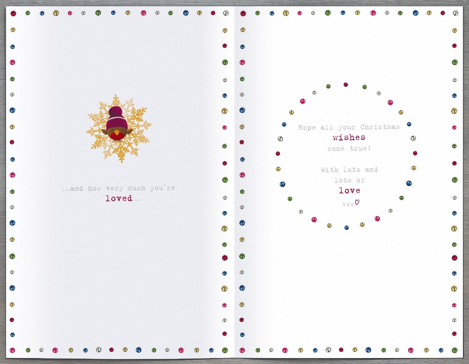 Daughter Christmas Card