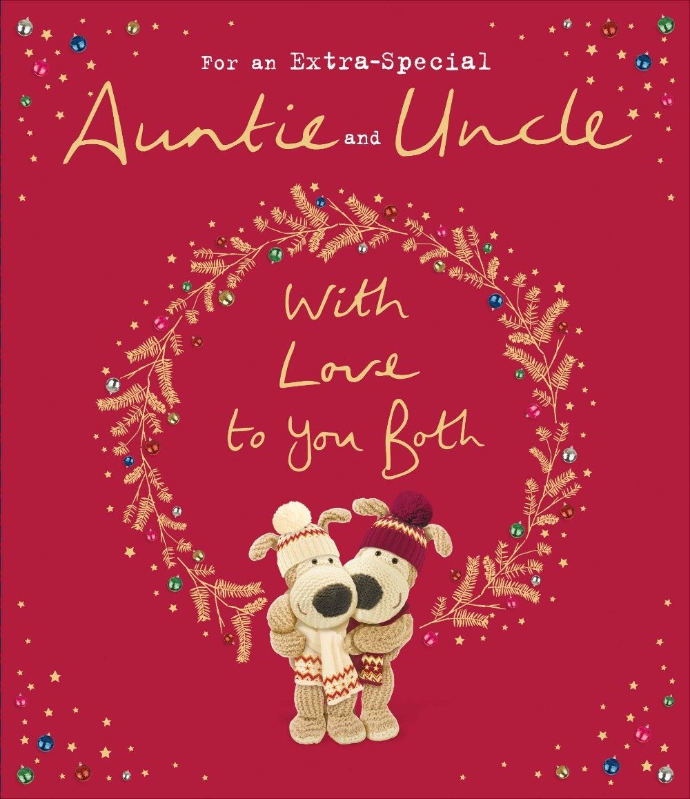 Aunt And Uncle Christmas Card