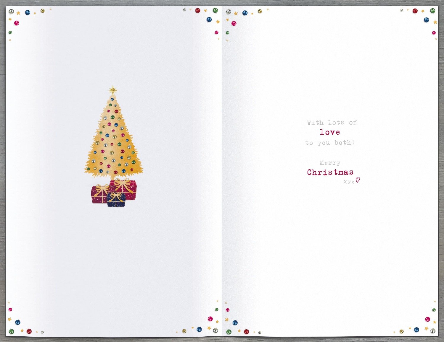 Daughter And Boyfriend Christmas Card