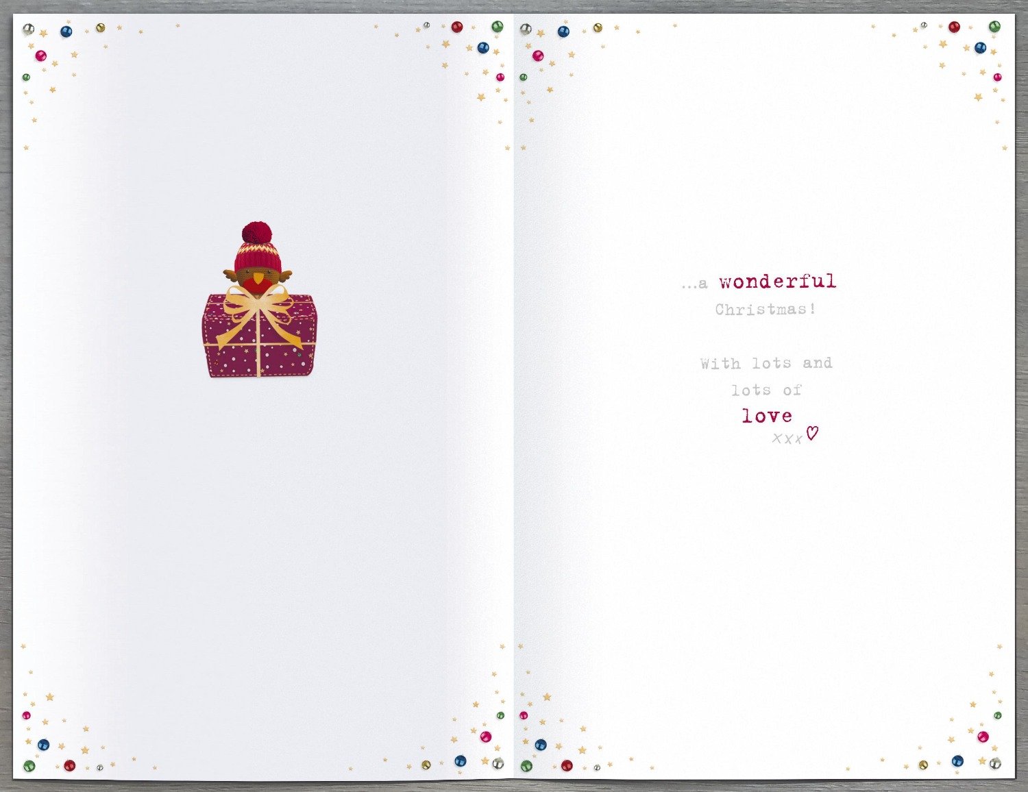 Auntie Christmas Card