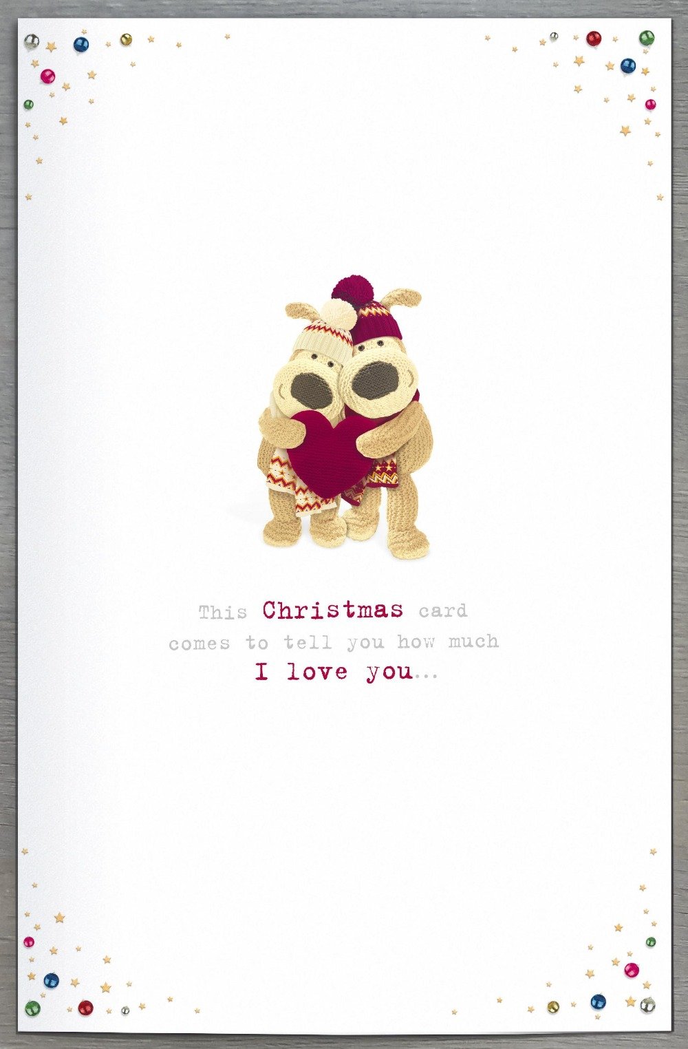 Fiancee Christmas Card