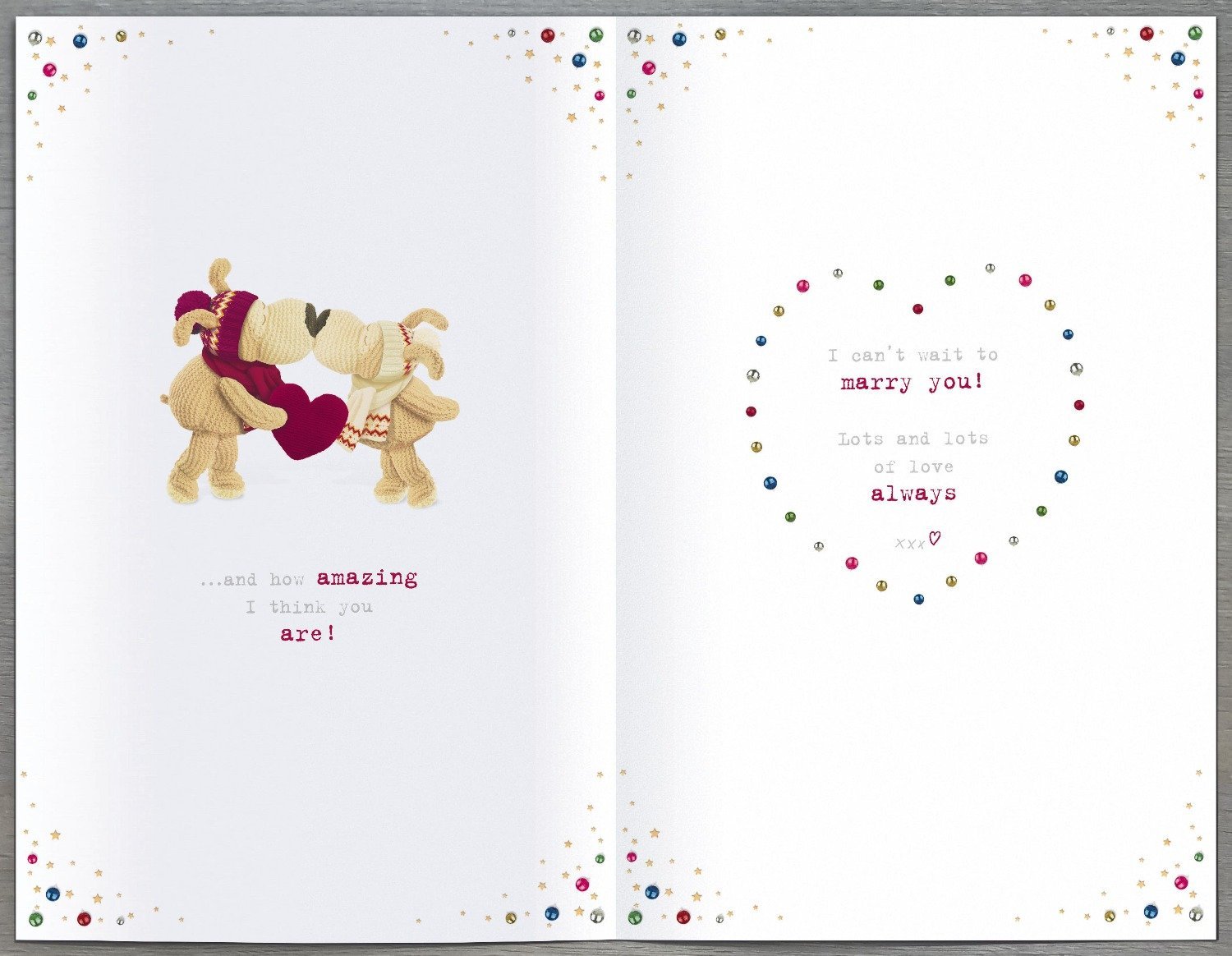 Fiancee Christmas Card