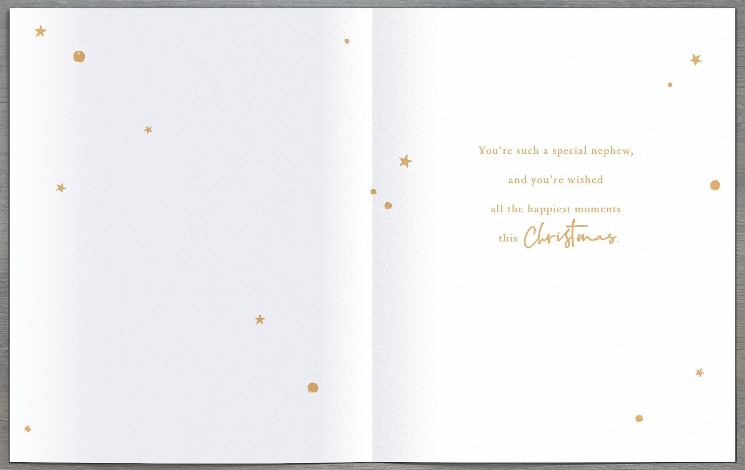 Nephew Christmas Card