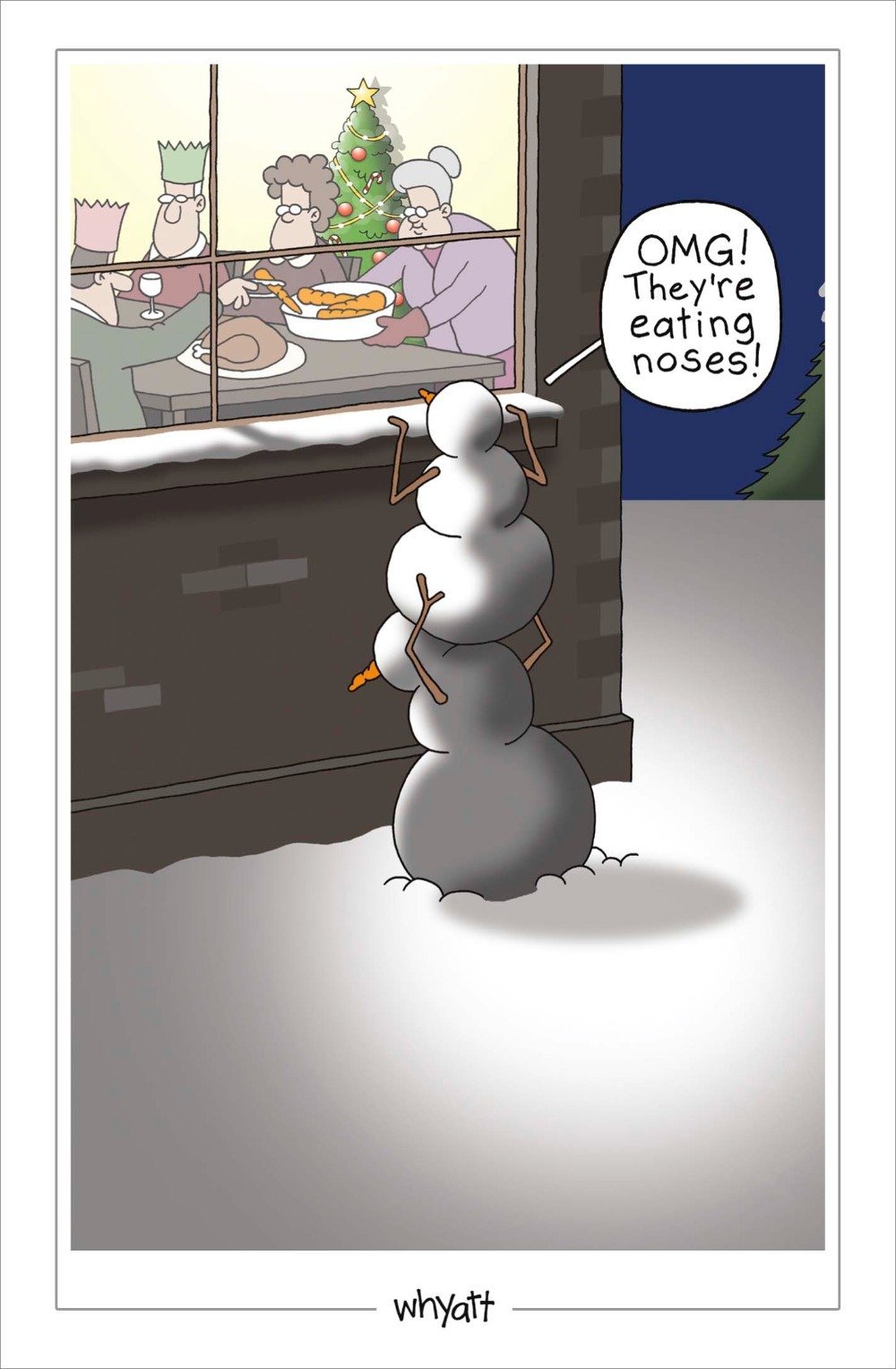 Humour Christmas Card