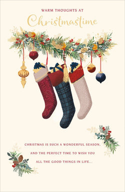 Thinking Of You Christmas Card