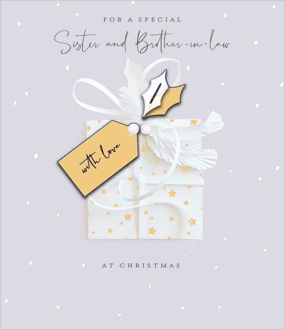 Sister And Brother In Law Christmas Card