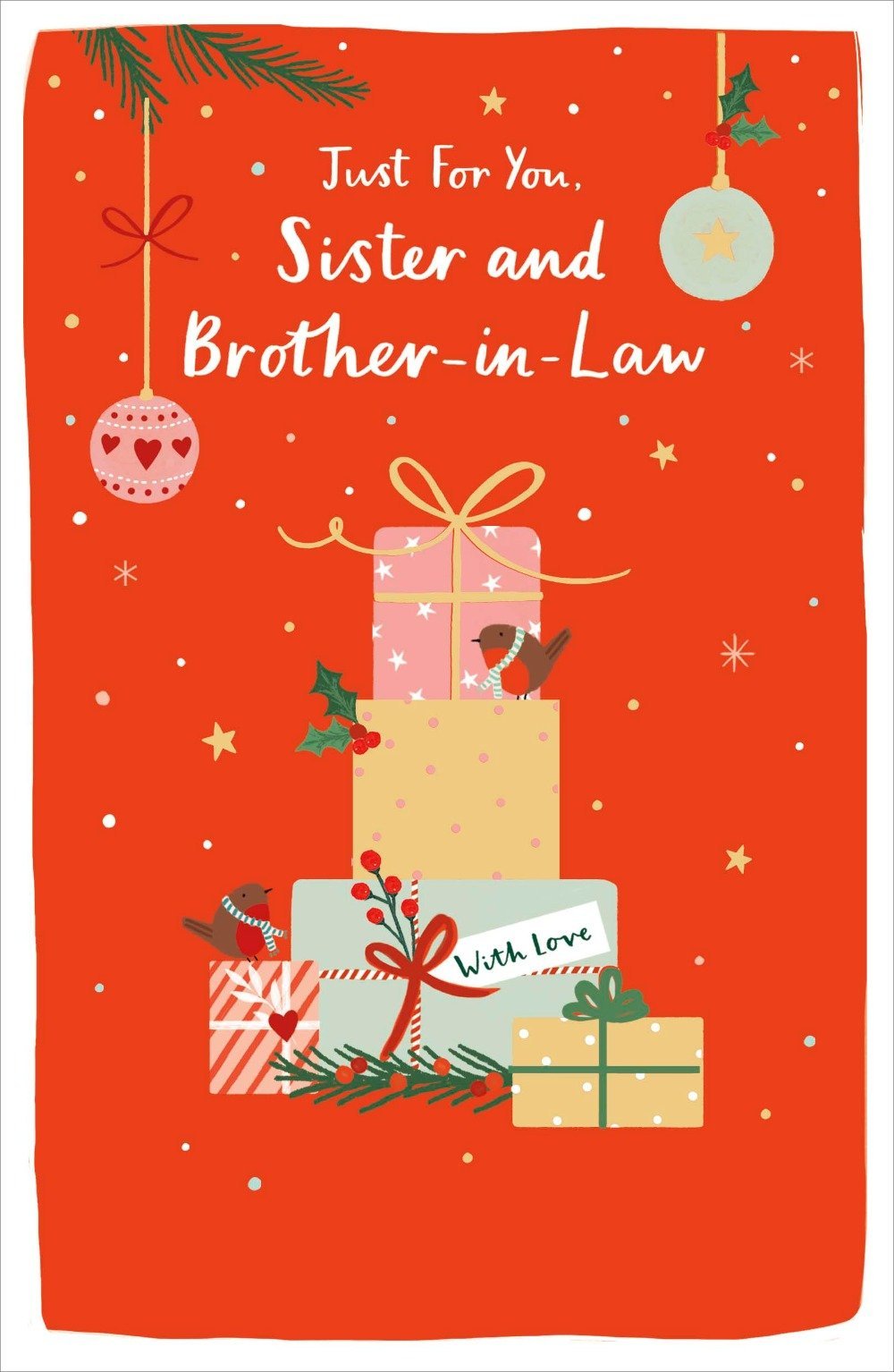 Sister And Brother-In-Law Christmas Card