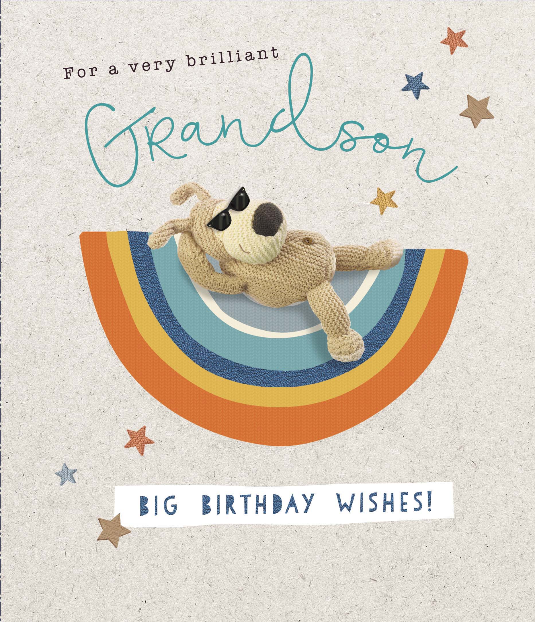 Birthday Card - Grandson