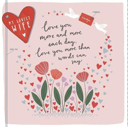 Wife Valentines Day Card