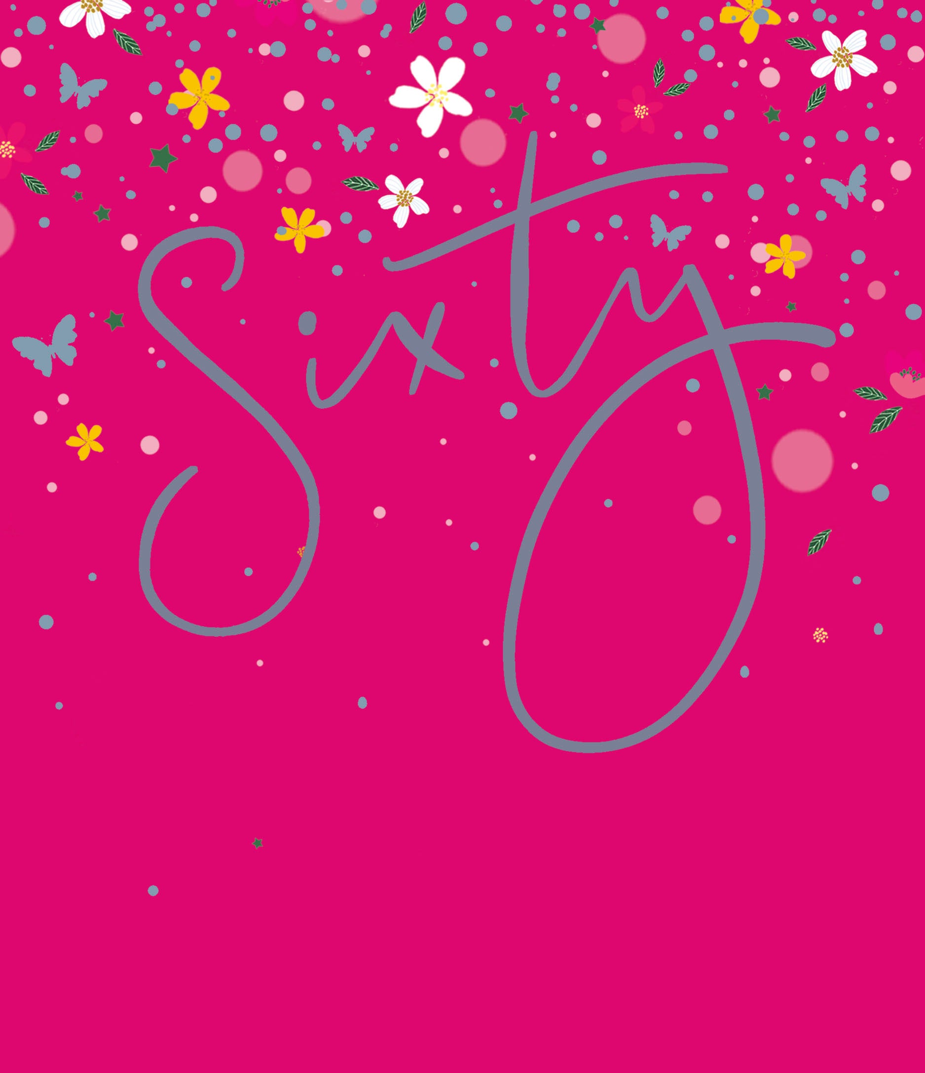 Age 60 Birthday Card