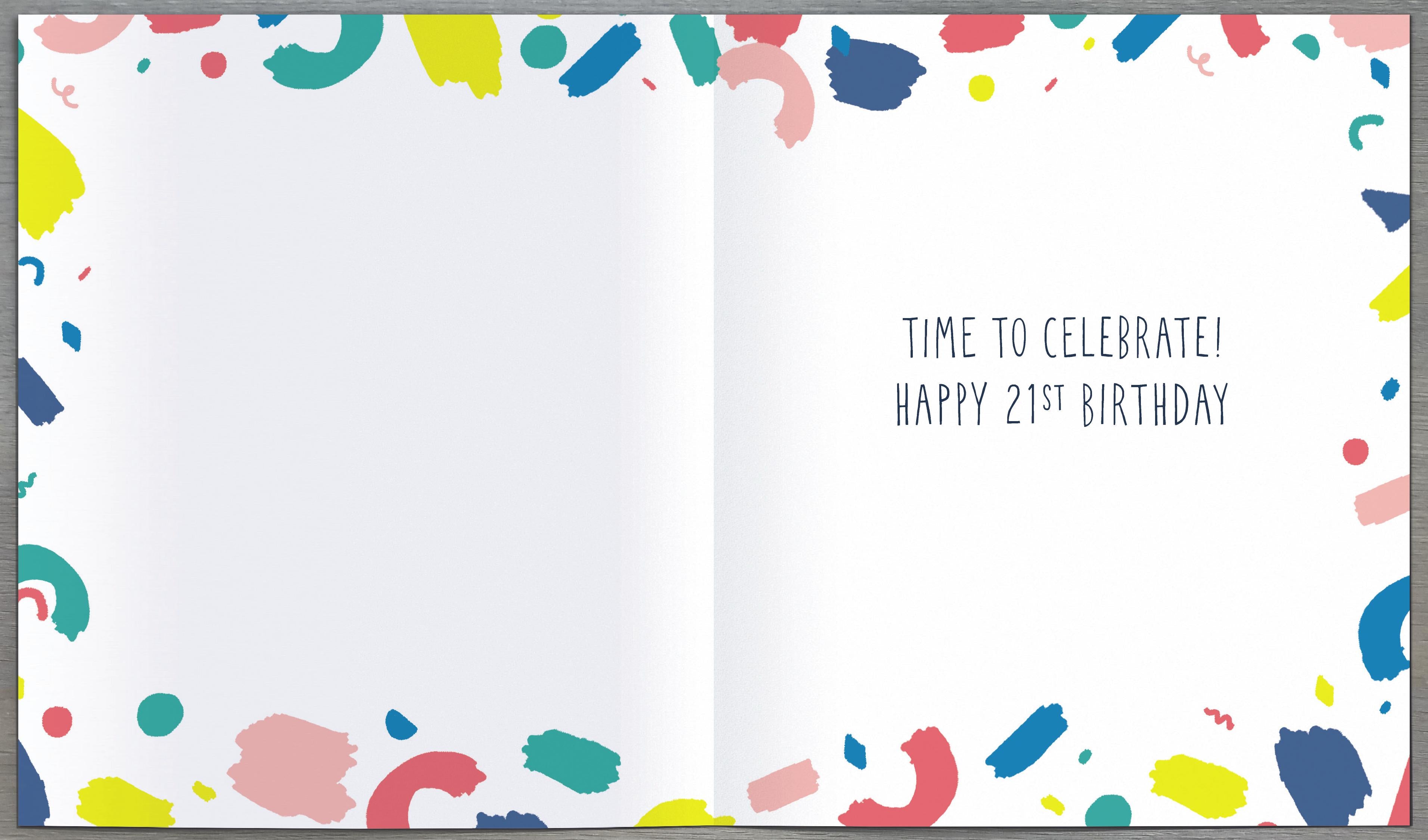 Age 21 Birthday Card