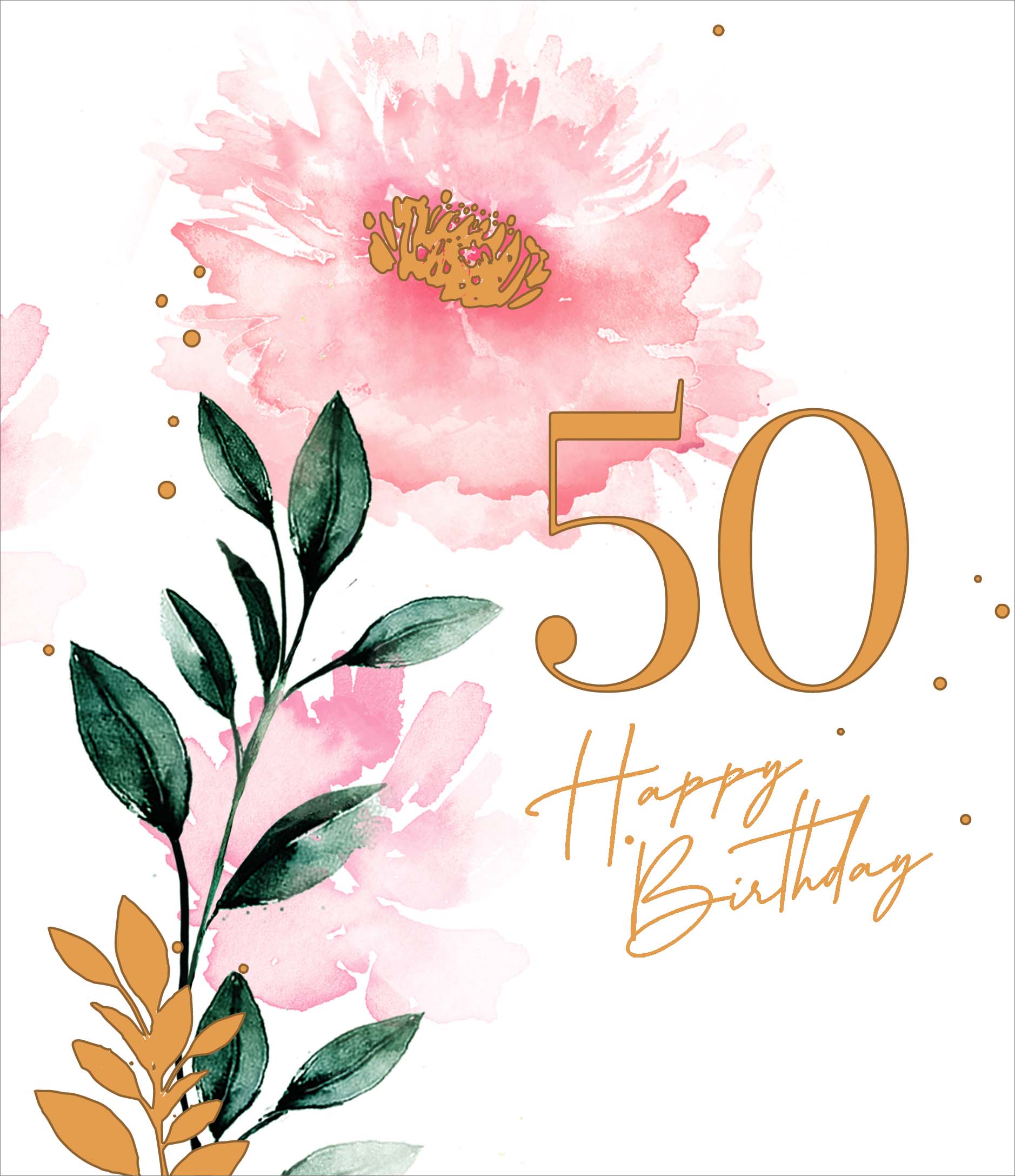 Age 50 Birthday Card