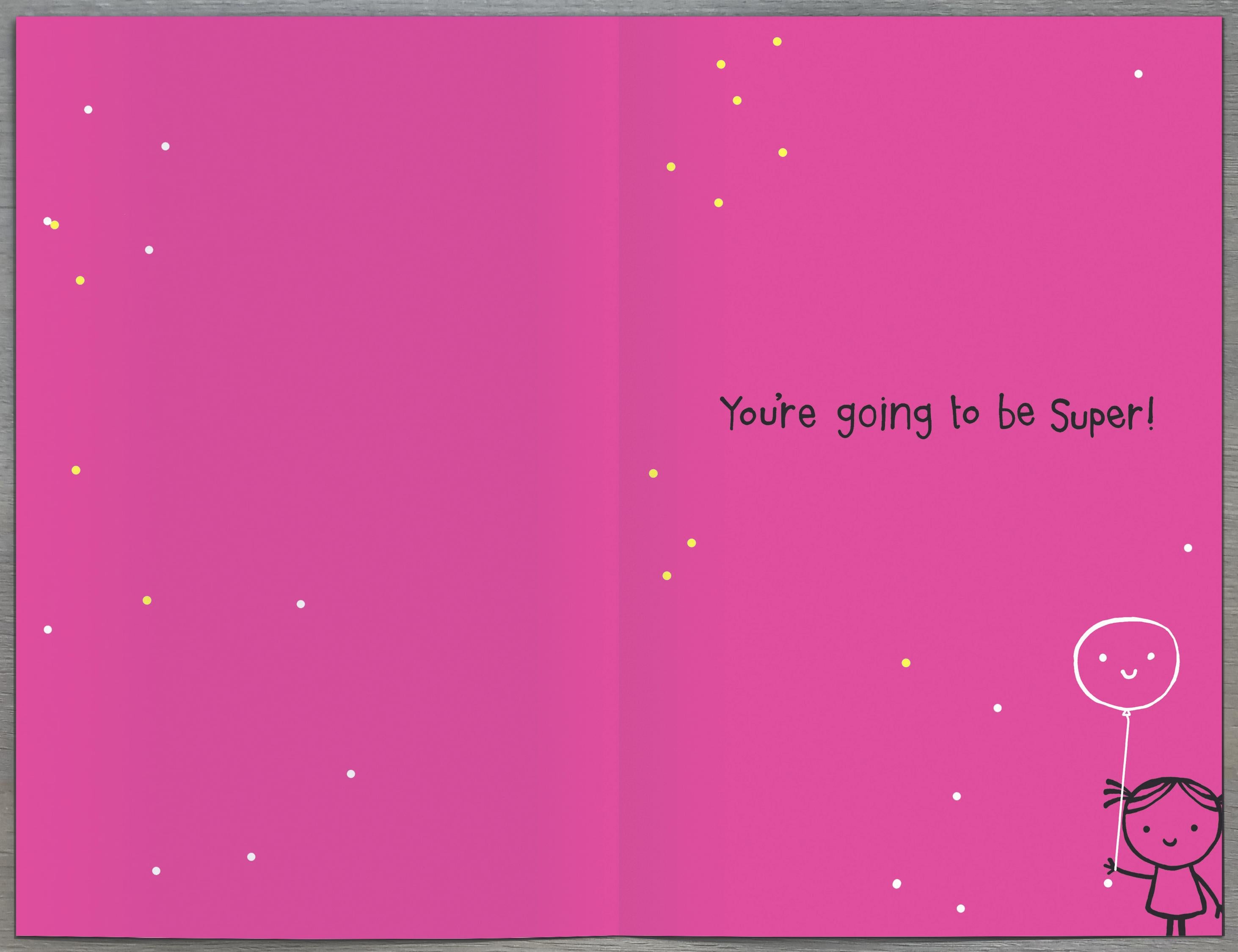 New Baby Card - Girl