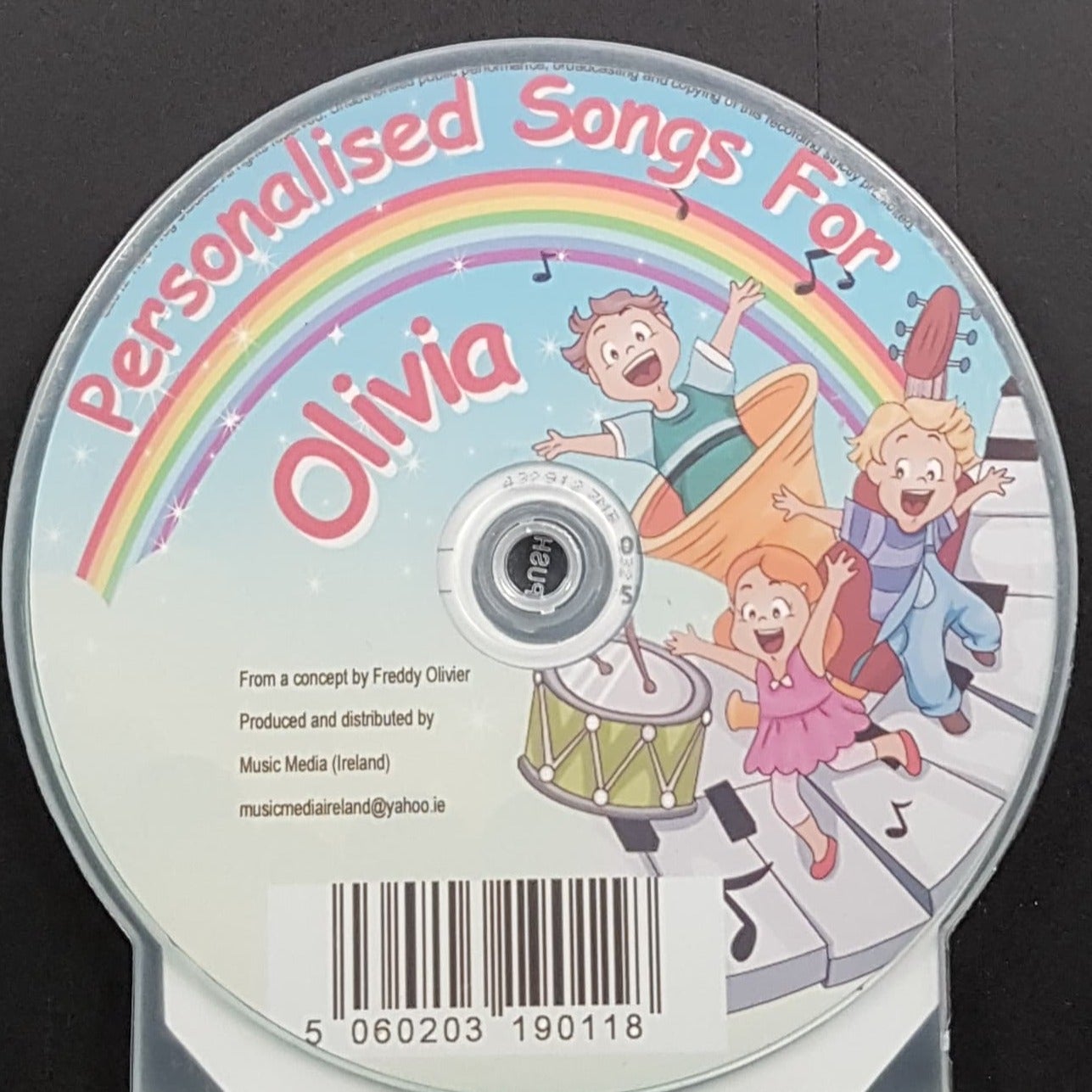 CD - Personalised Children's Songs / Olivia