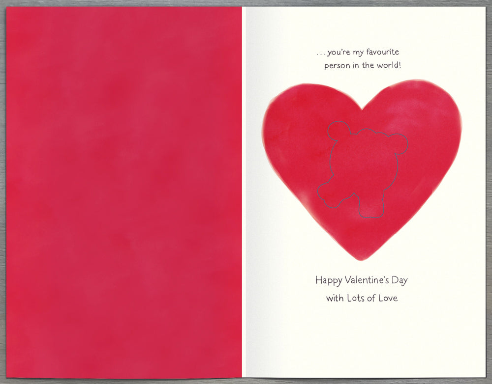 Boyfriend Valentines Day Card - Much Fun Flying Bears