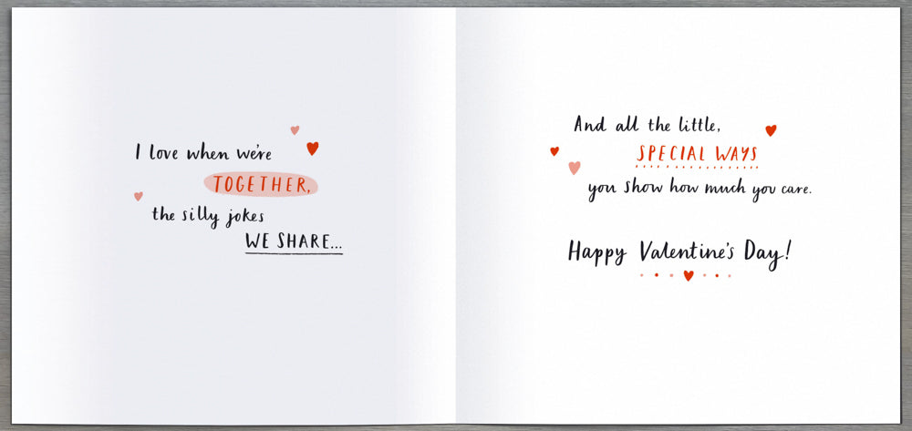 Boyfriend Valentines Day Card - Decide To Do Swanky