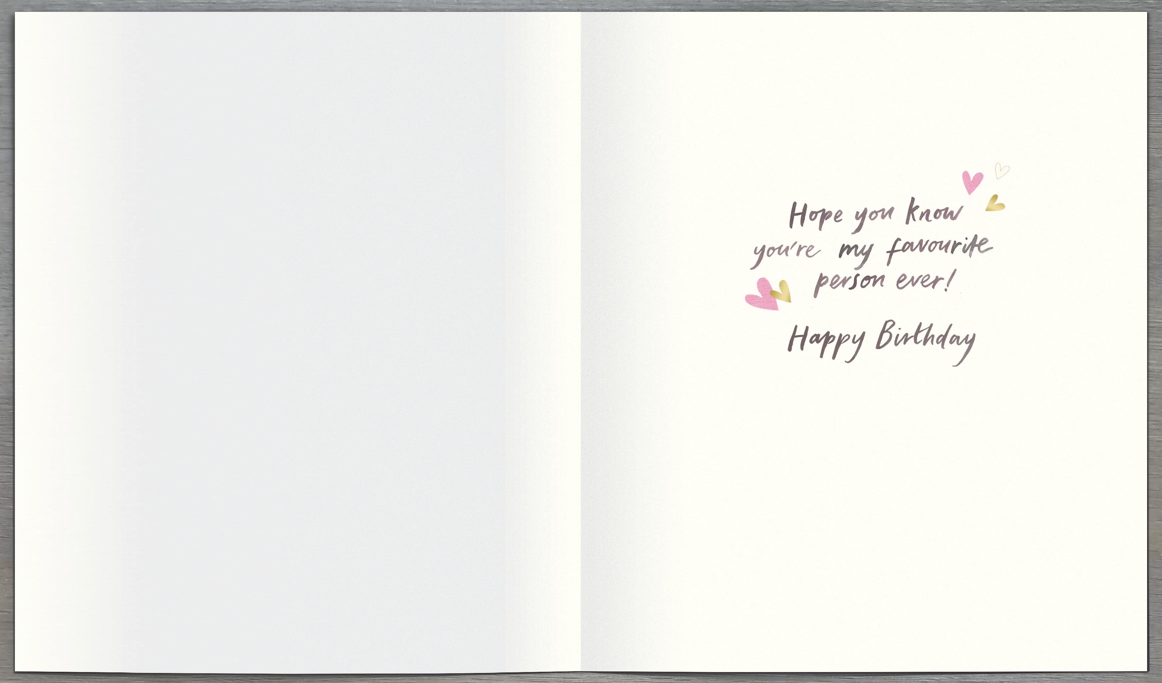 Birthday Card - One I Love