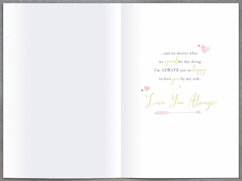 Wife Valentines Day Card - All Of My Share Love