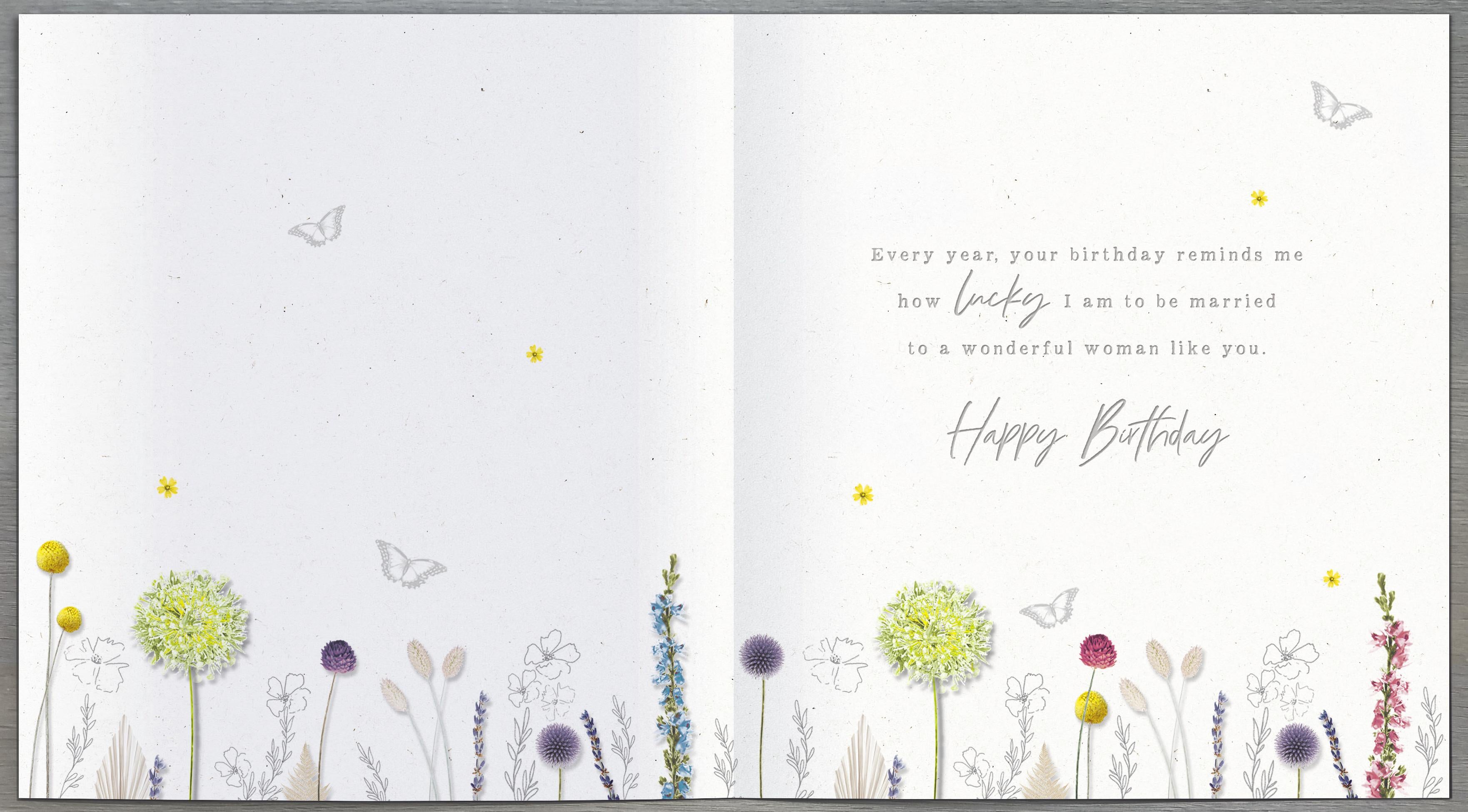 Birthday Card - Wife