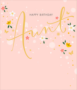 Birthday Card - Aunt