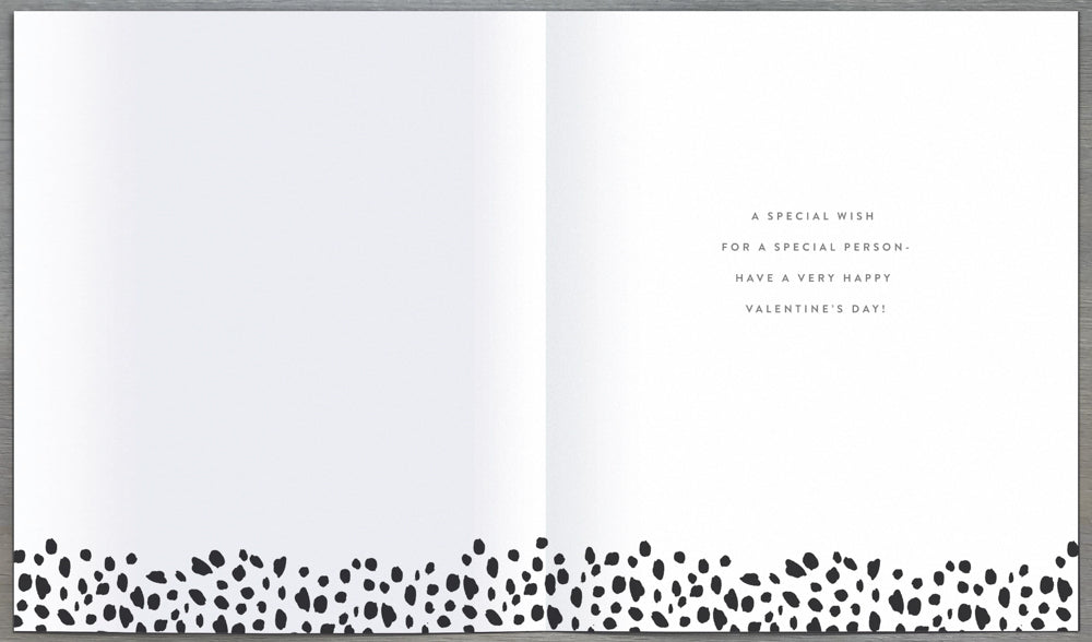 Someone Special Valentines Day Card - Neon Balloon Hearts