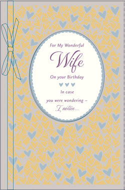 Birthday Card - Wife