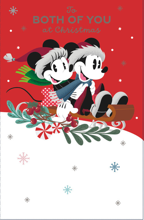 Both Of You Christmas Card