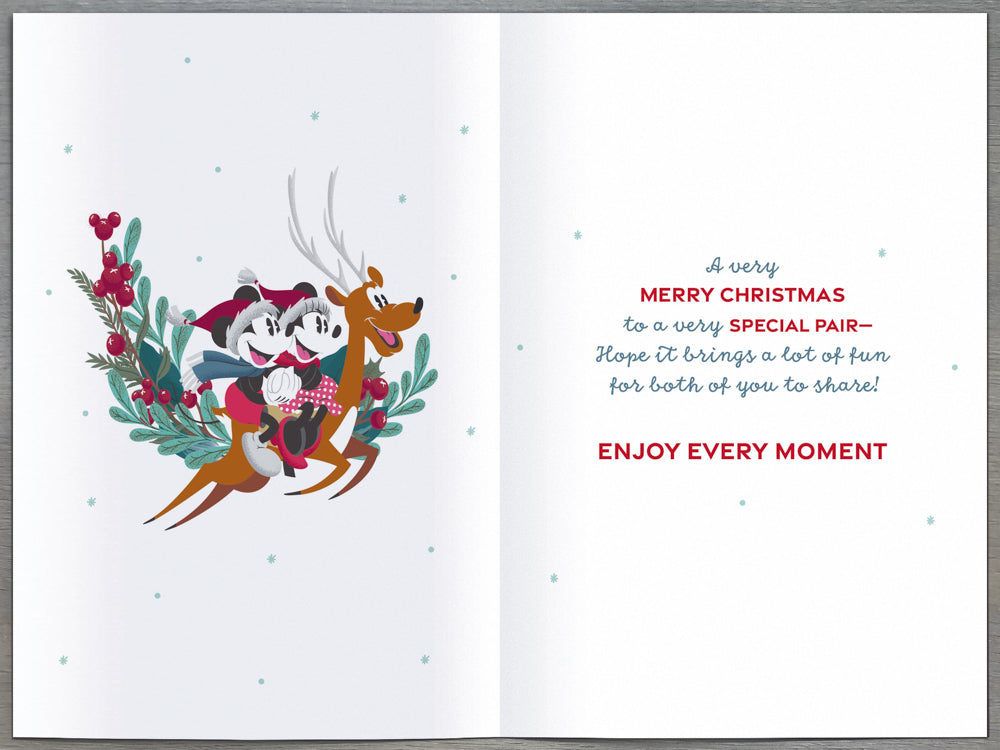 Both Of You Christmas Card