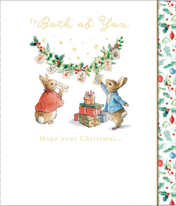 Both Of You Christmas Card