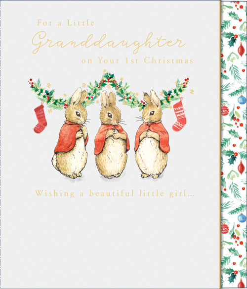  Granddaughter Christmas Card