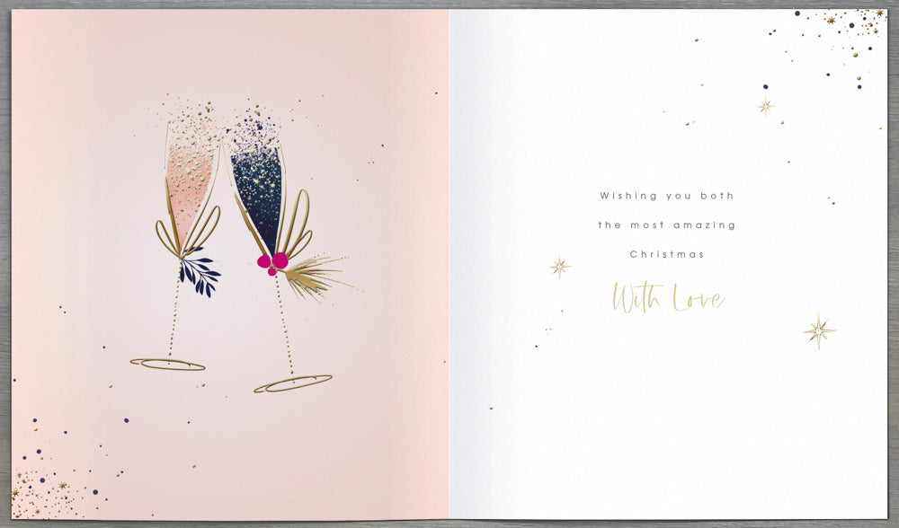 Mum And Dad Christmas Card