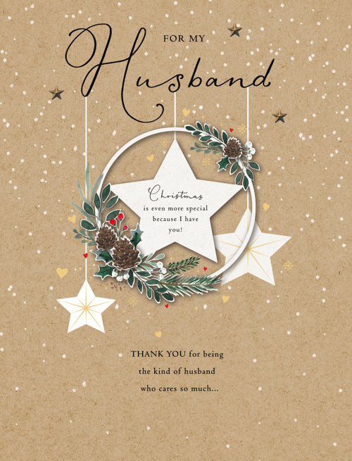 Husband Christmas Card