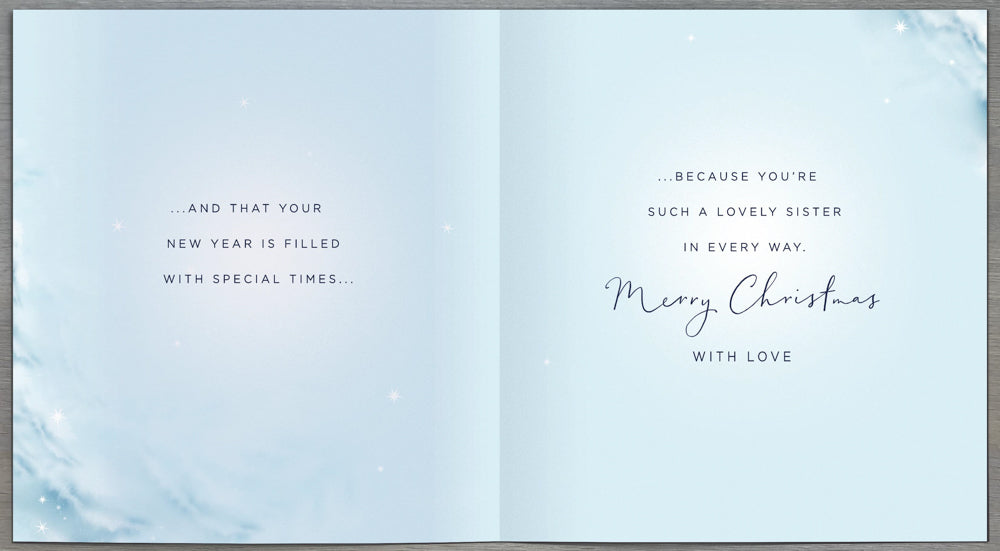 Sister Christmas Card